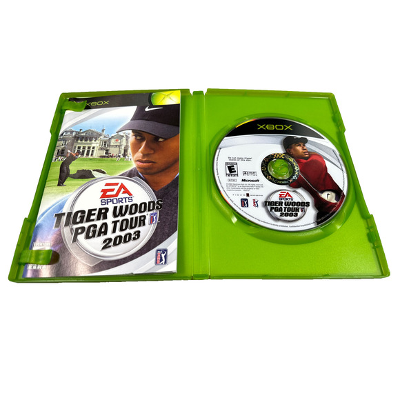 Tiger Woods PGA Tour 2003 (Microsoft Xbox, 2002) Complete CIB, Tested - Picture 3 of 6